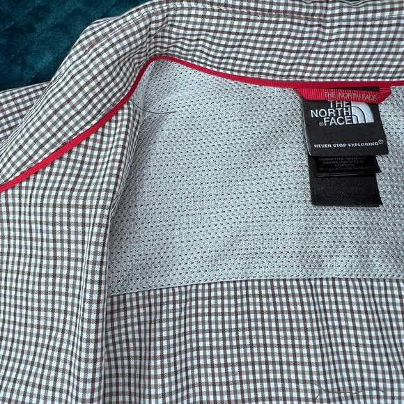 The North Face Mens Brown Short-sleeve Dress Sun Shirt Large - Picture 8 of 8